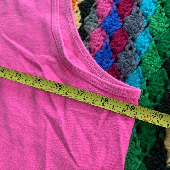 Vintage 90s Neon Maui Trading Company Single Stitch Surf Shack Tank Top - Picture 8 of 12